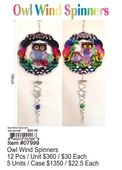Owl Wind Spinners